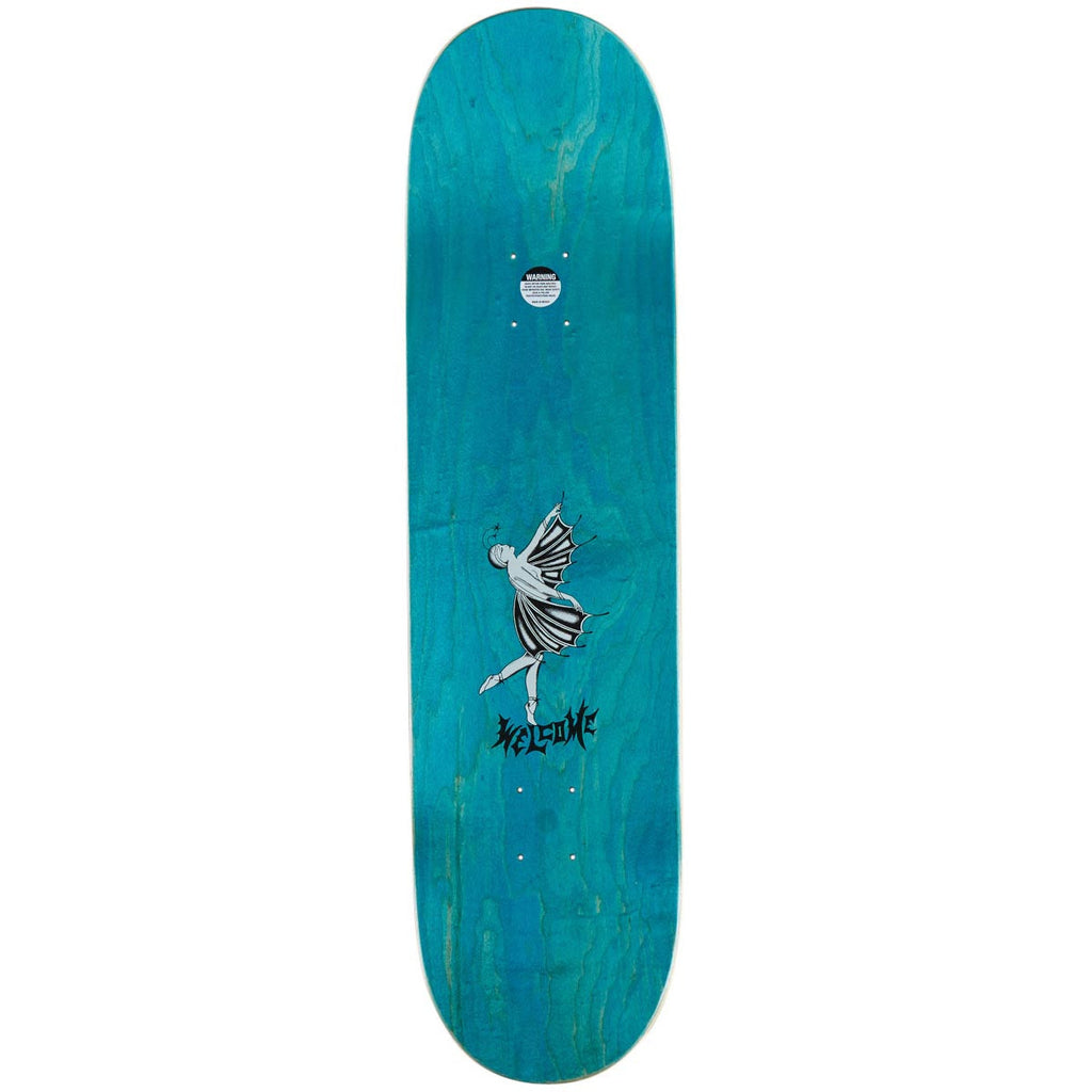 Welcome Dancer On A Popsicle Skateboard Complete - White/Gold Foil - 8.50"