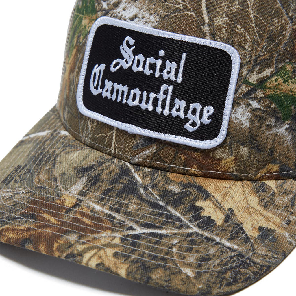 CCS Social Camouflage Patch Trucker Hat - Edge