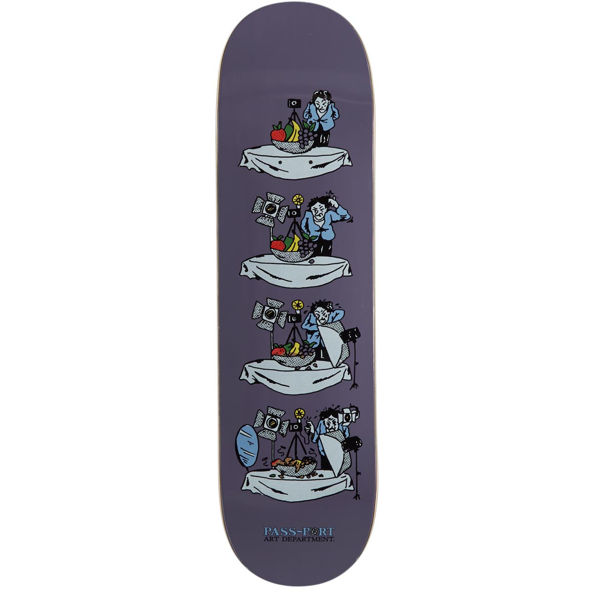 Passport Art Dept Series Set Dress Skateboard Deck - 8.50"