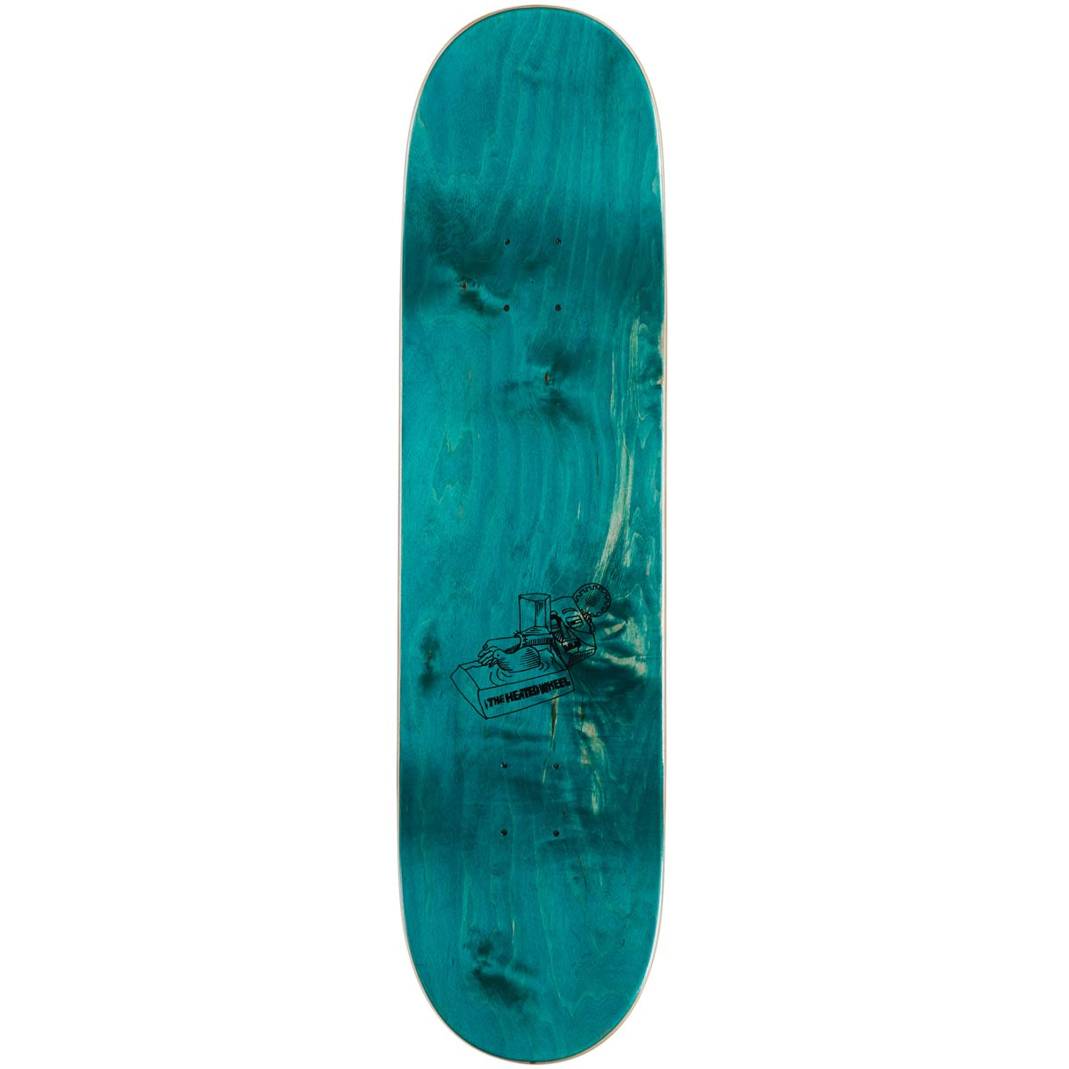 The Heated Wheel Eniz Fazliov Improv Skateboard Deck - 8.25"