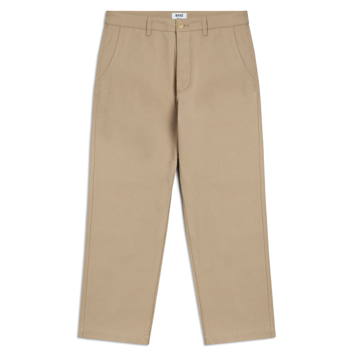CCS Wide Leg Chino Pants - Khaki