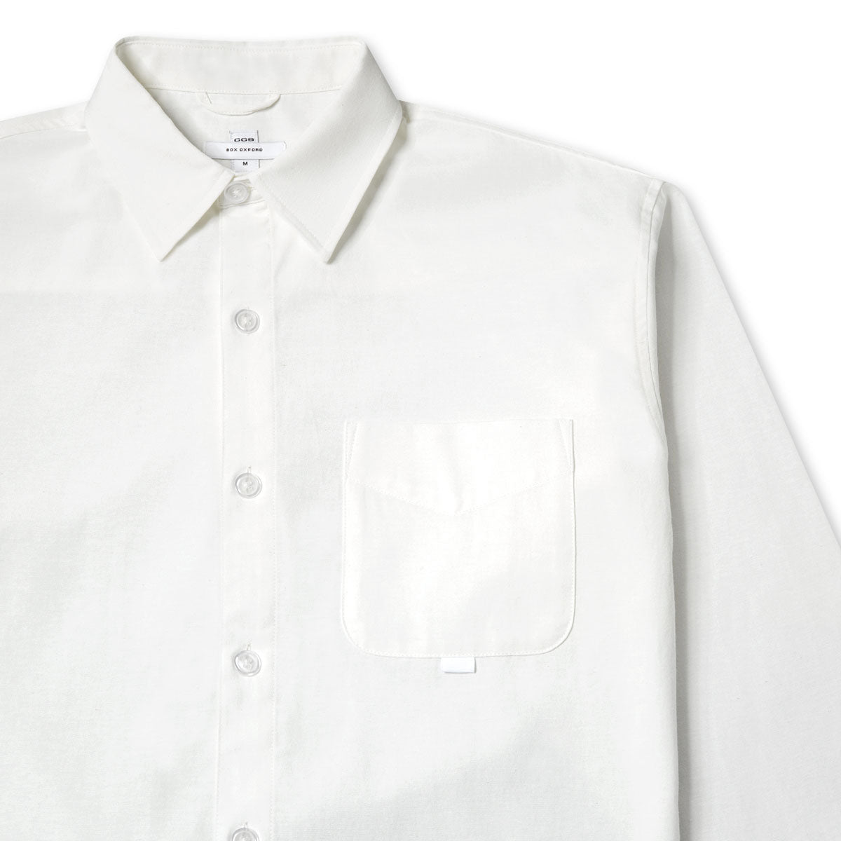 CCS Box Oxford Shirt - White