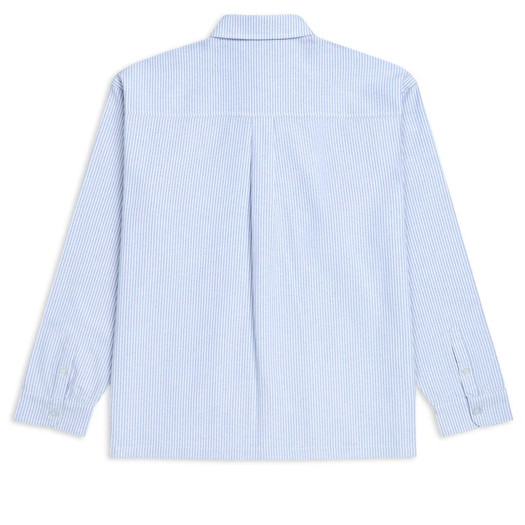 CCS Box Oxford Shirt - Blue Stripe