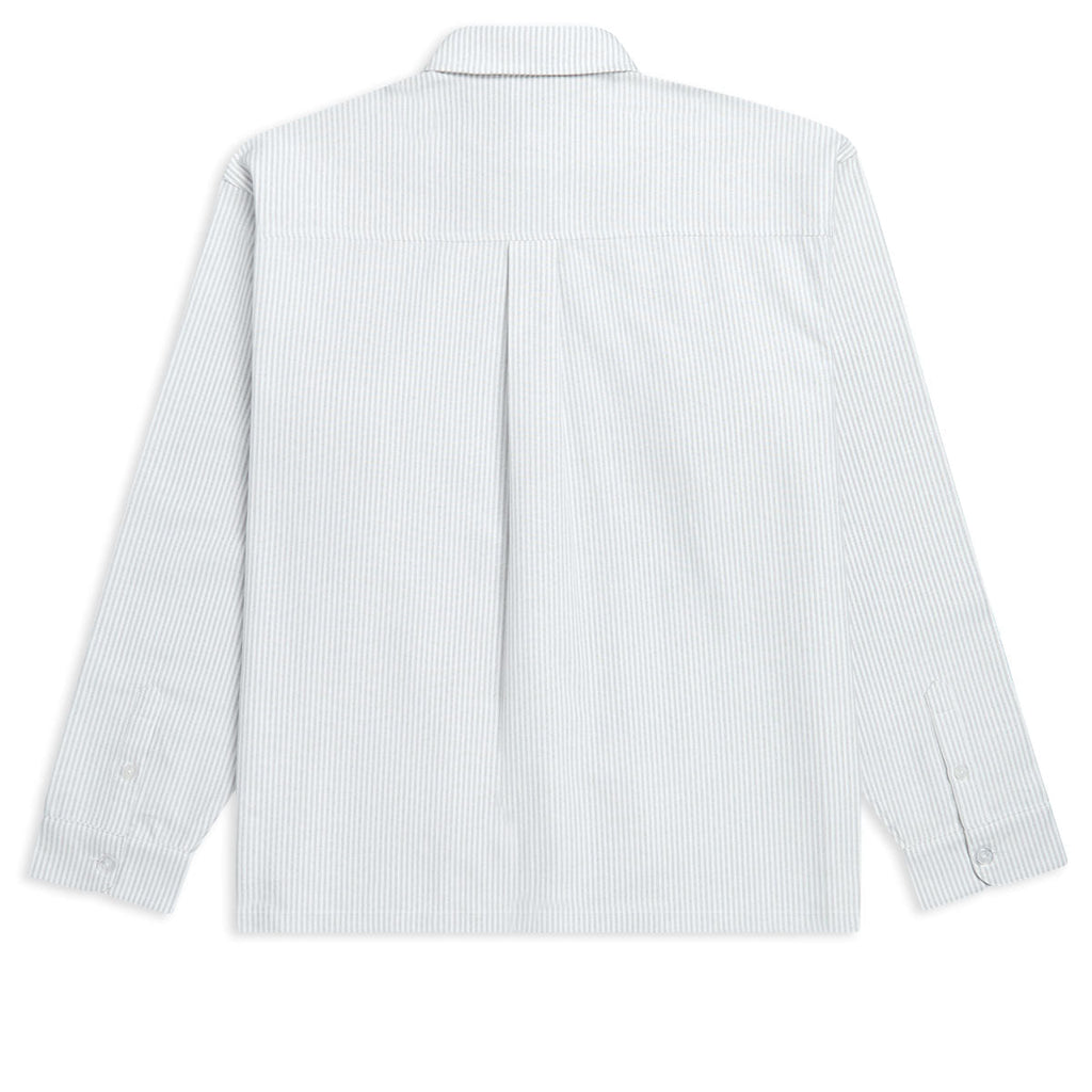 CCS Box Oxford Shirt - Grey Stripe