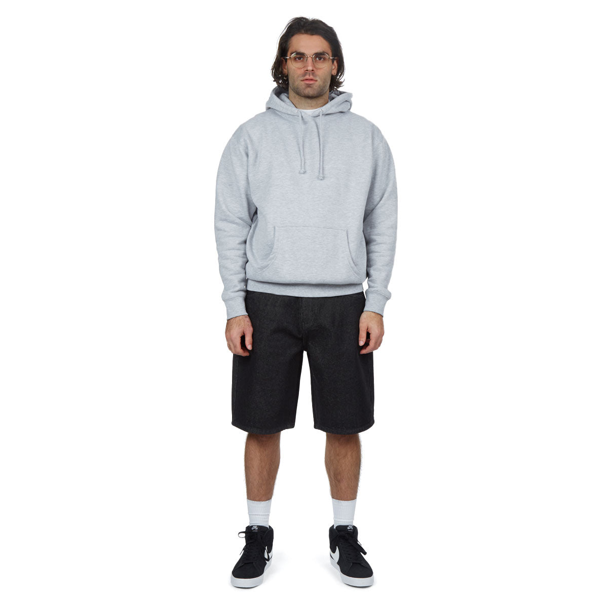 CCS 97 Star Denim Shorts - Acid Wash Black