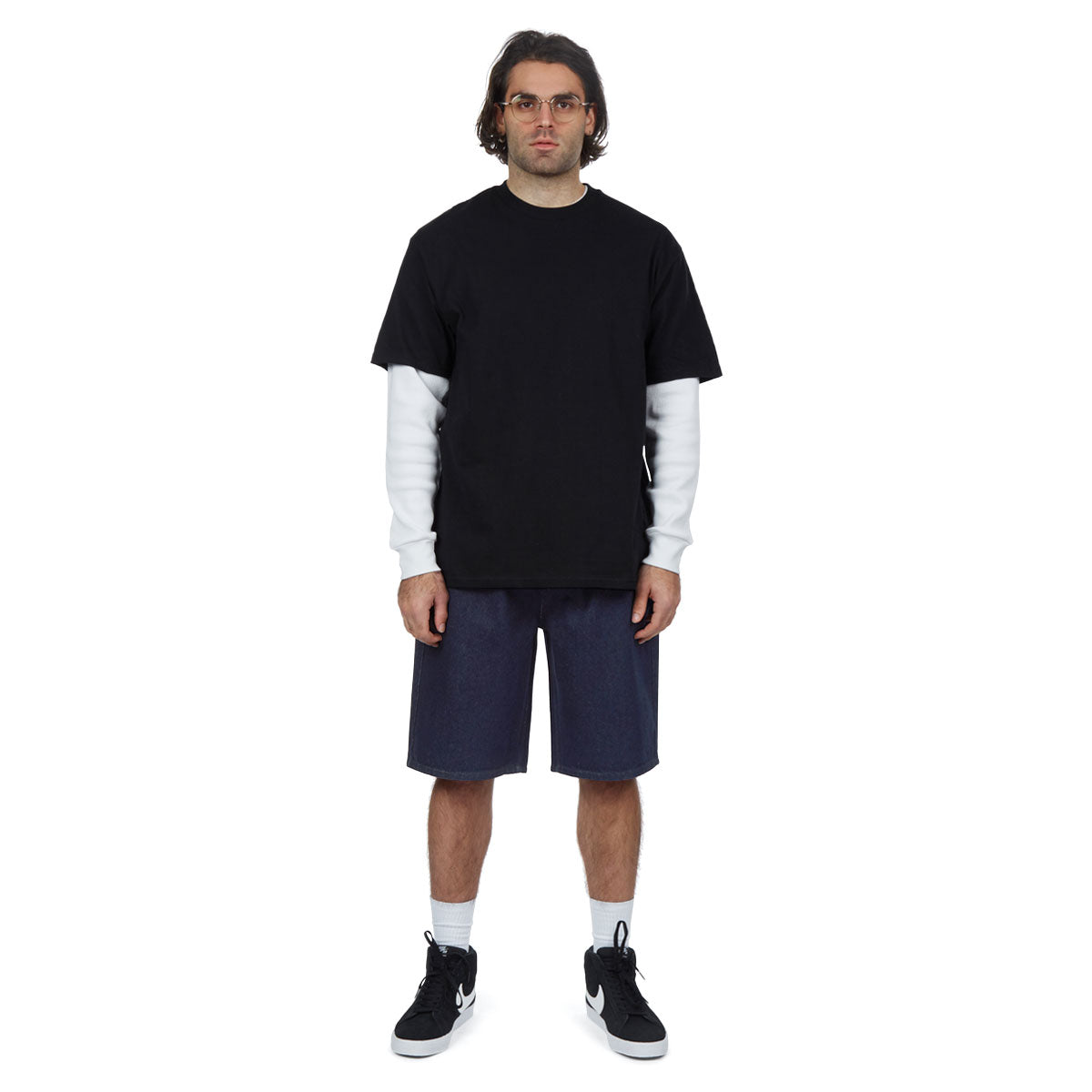 CCS 97 Star Denim Shorts - True Blue