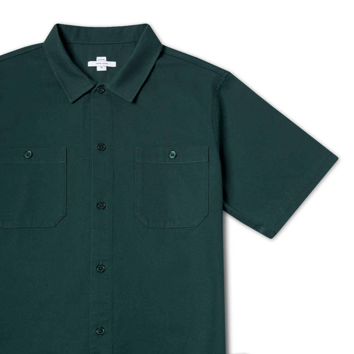 CCS Heavy Cotton Work Shirt - Hunter Green