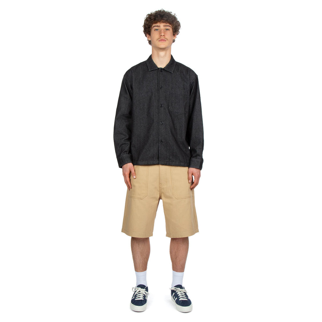 CCS Surplus Herringbone Shorts - Khaki