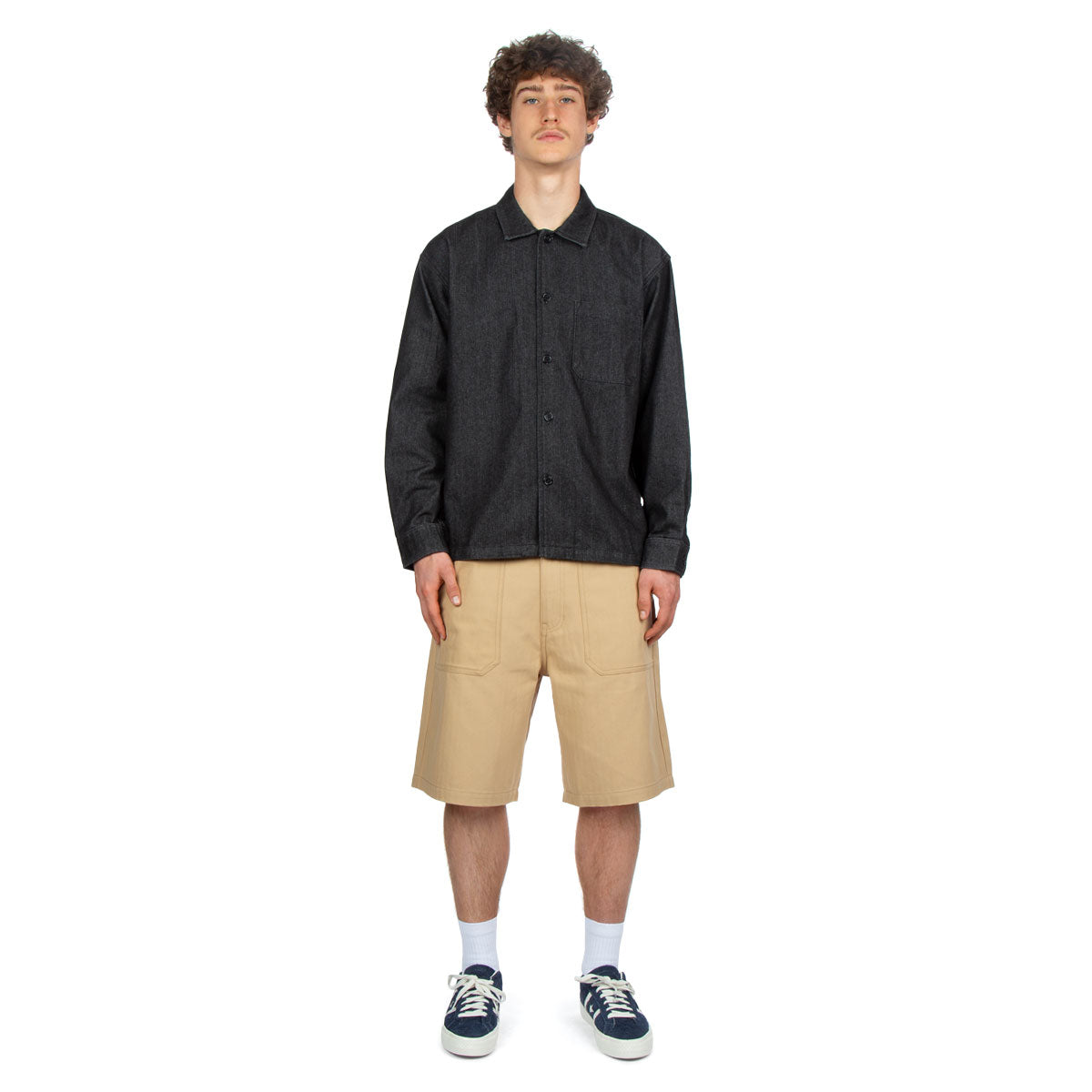 CCS Surplus Herringbone Shorts - Khaki