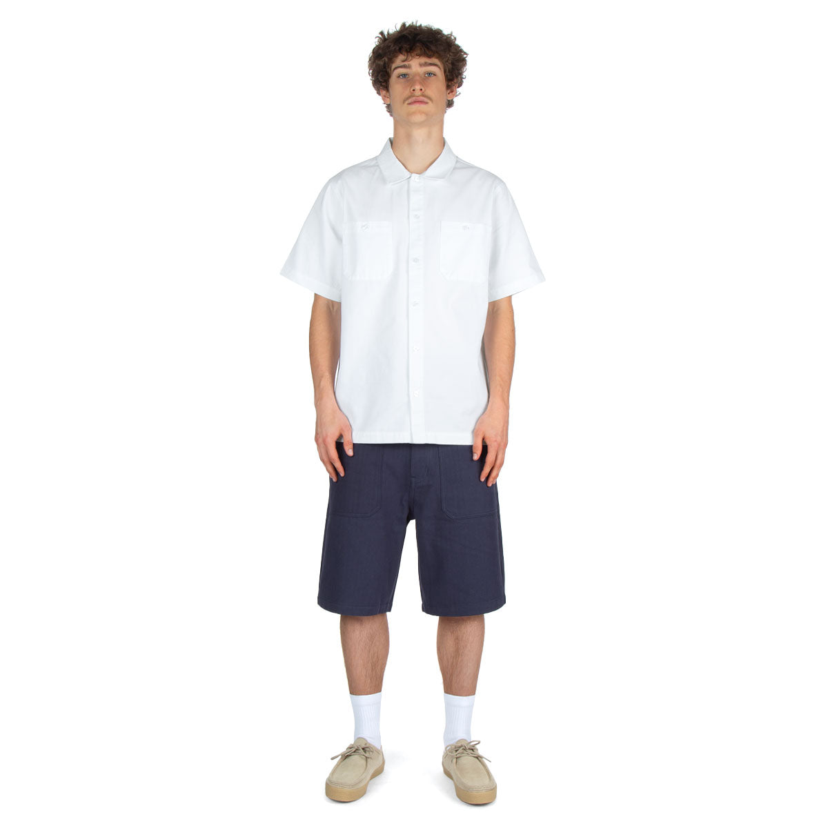 CCS Surplus Herringbone Shorts - Navy