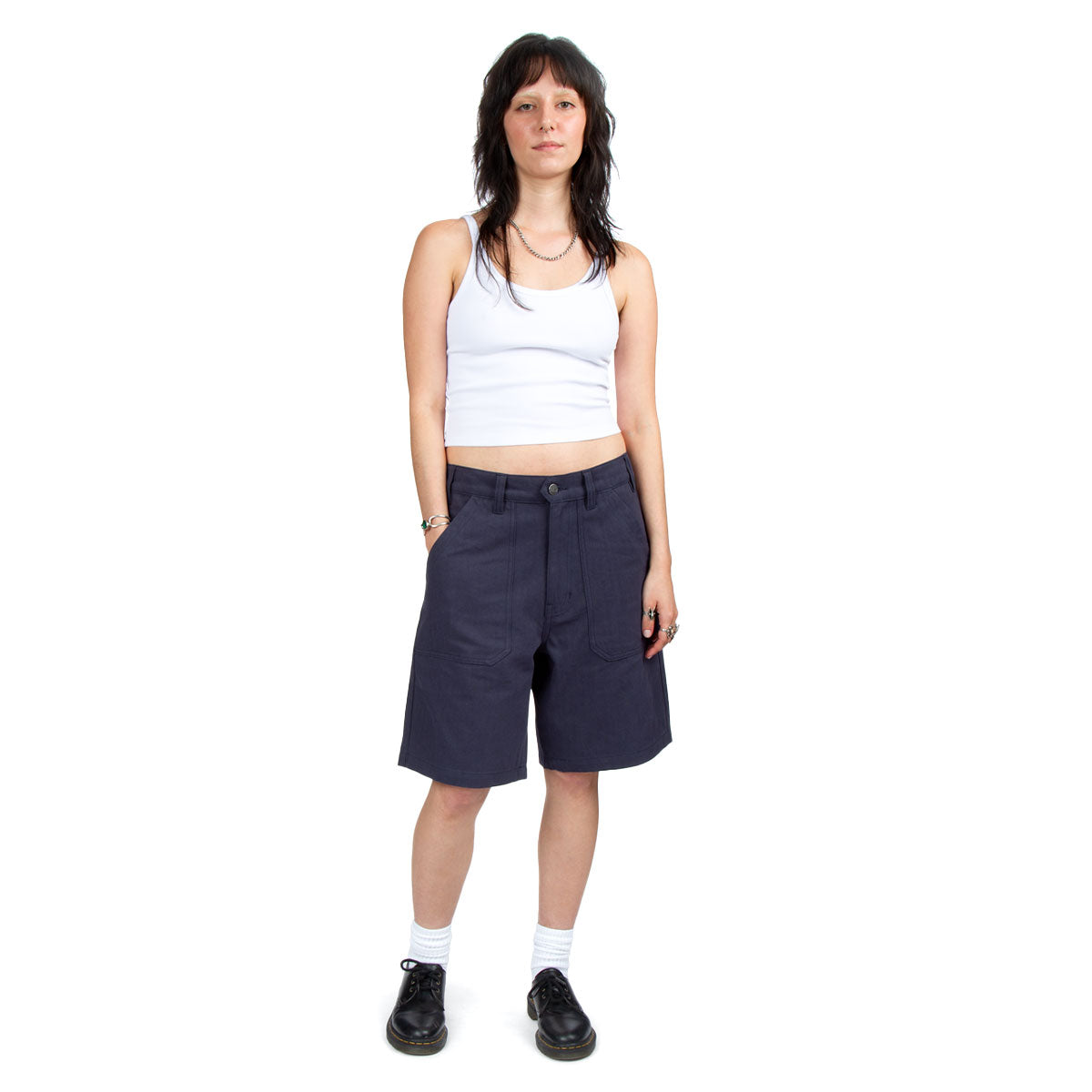CCS Surplus Herringbone Shorts - Navy