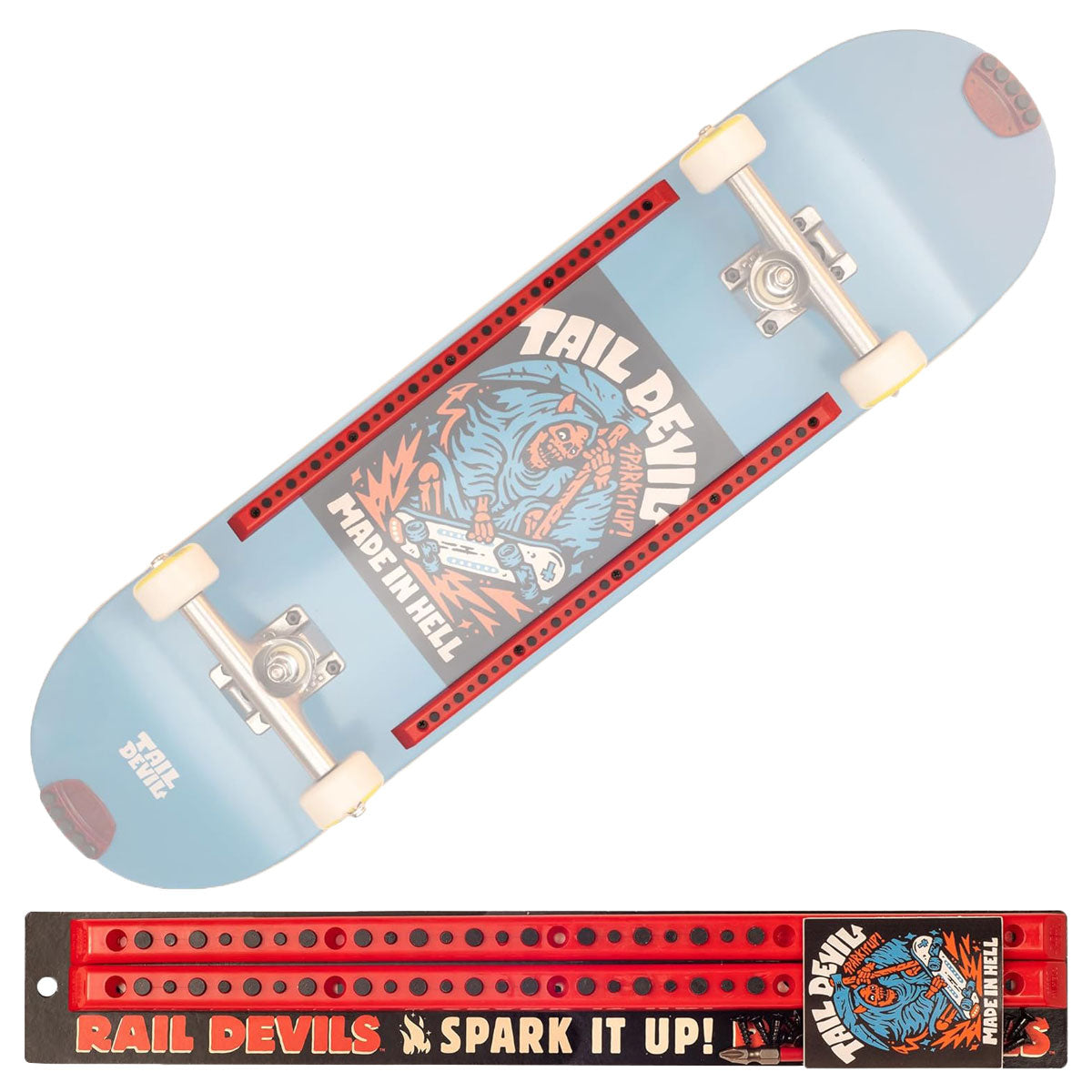 Tail Devil Rail Devils - Red