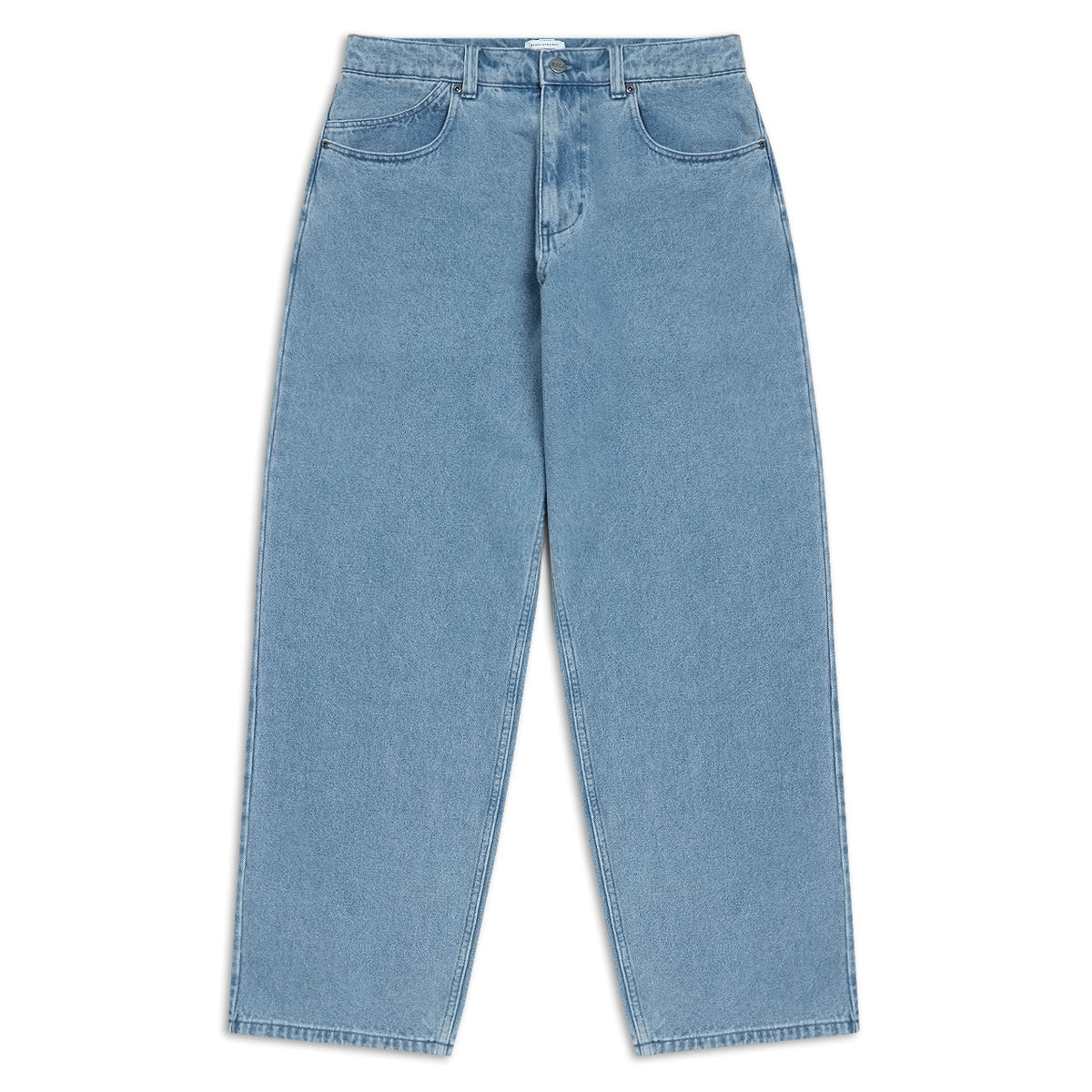 CCS Baggy Straight Denim Jeans - Rinsed Blue