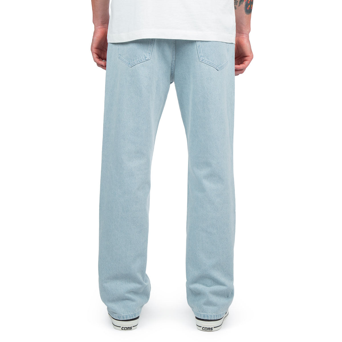 CCS Western Straight Denim Jeans - Bleach Wash