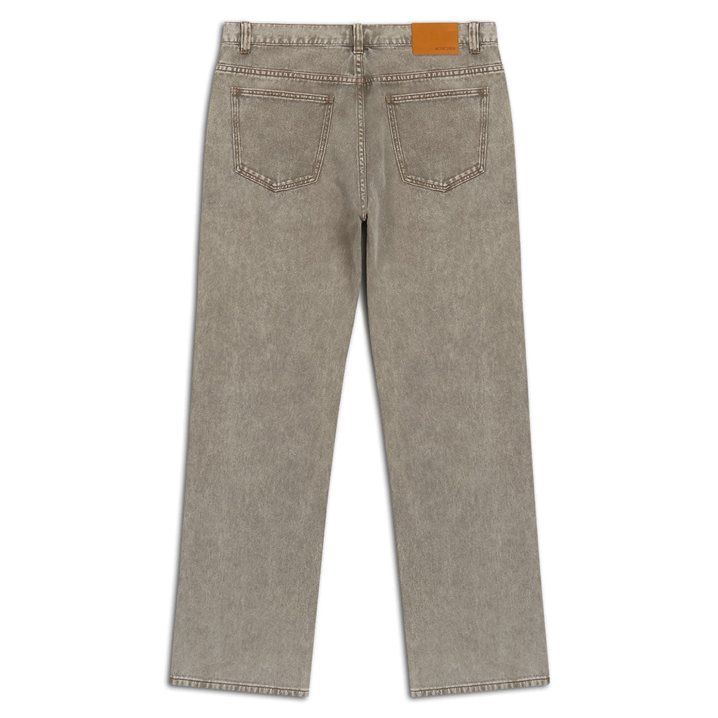 CCS Western Straight Denim Jeans - Faded Brown