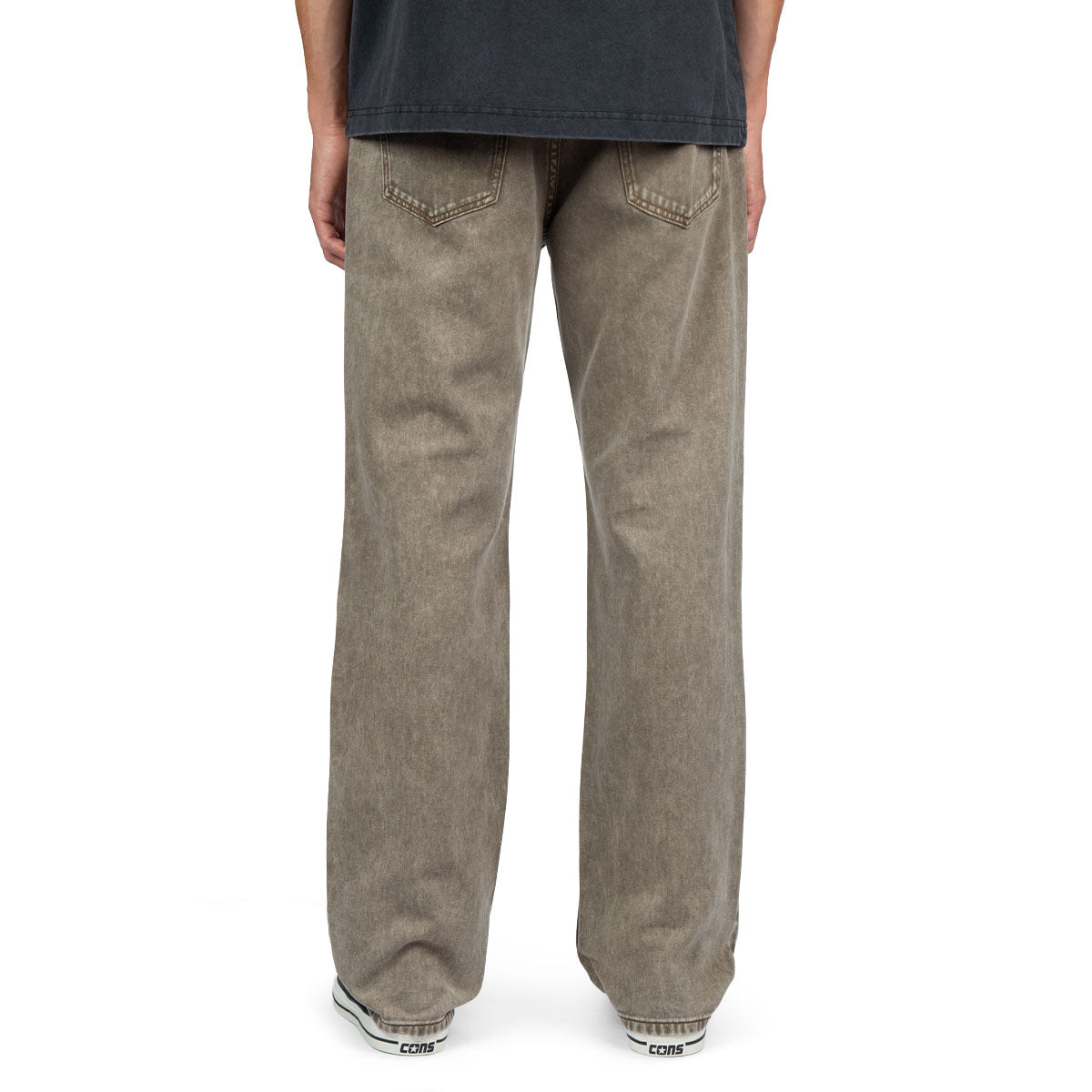 CCS Western Straight Denim Jeans - Faded Brown