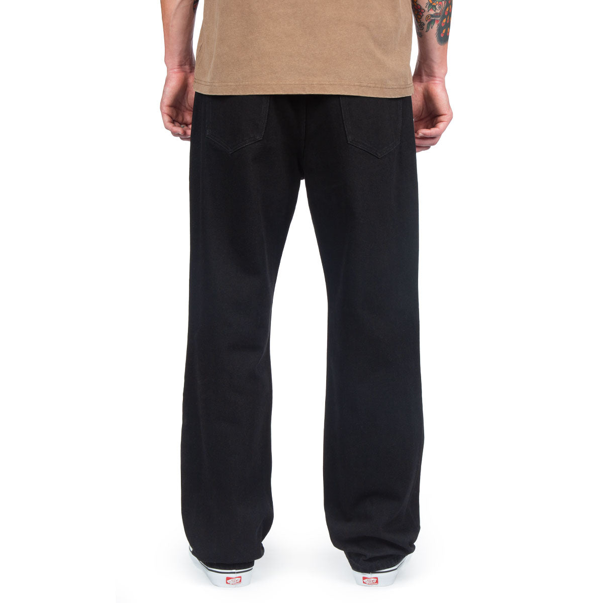 CCS Western Straight Denim Jeans - Black
