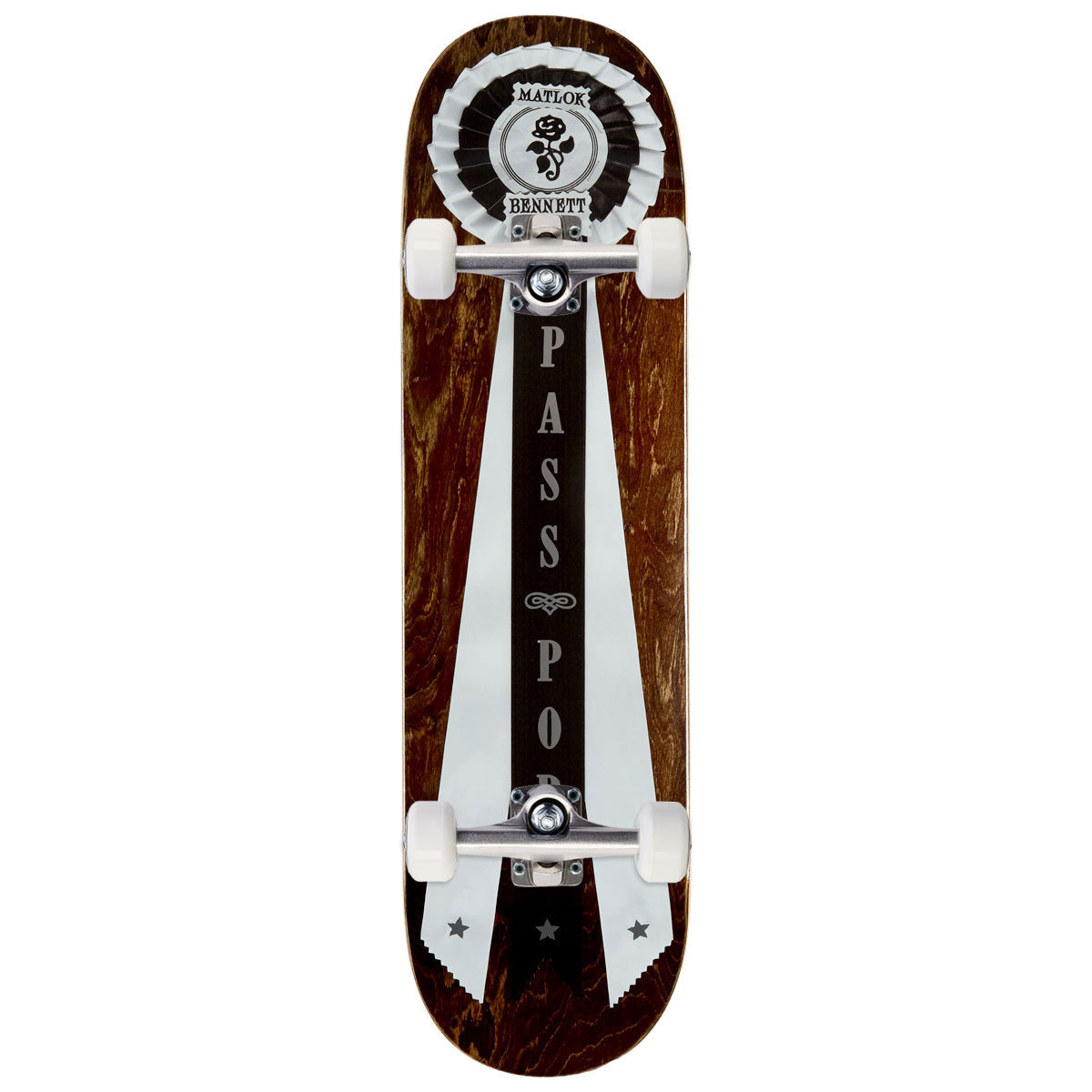Passport Rosette Series Matlok Skateboard Complete - 8.50"