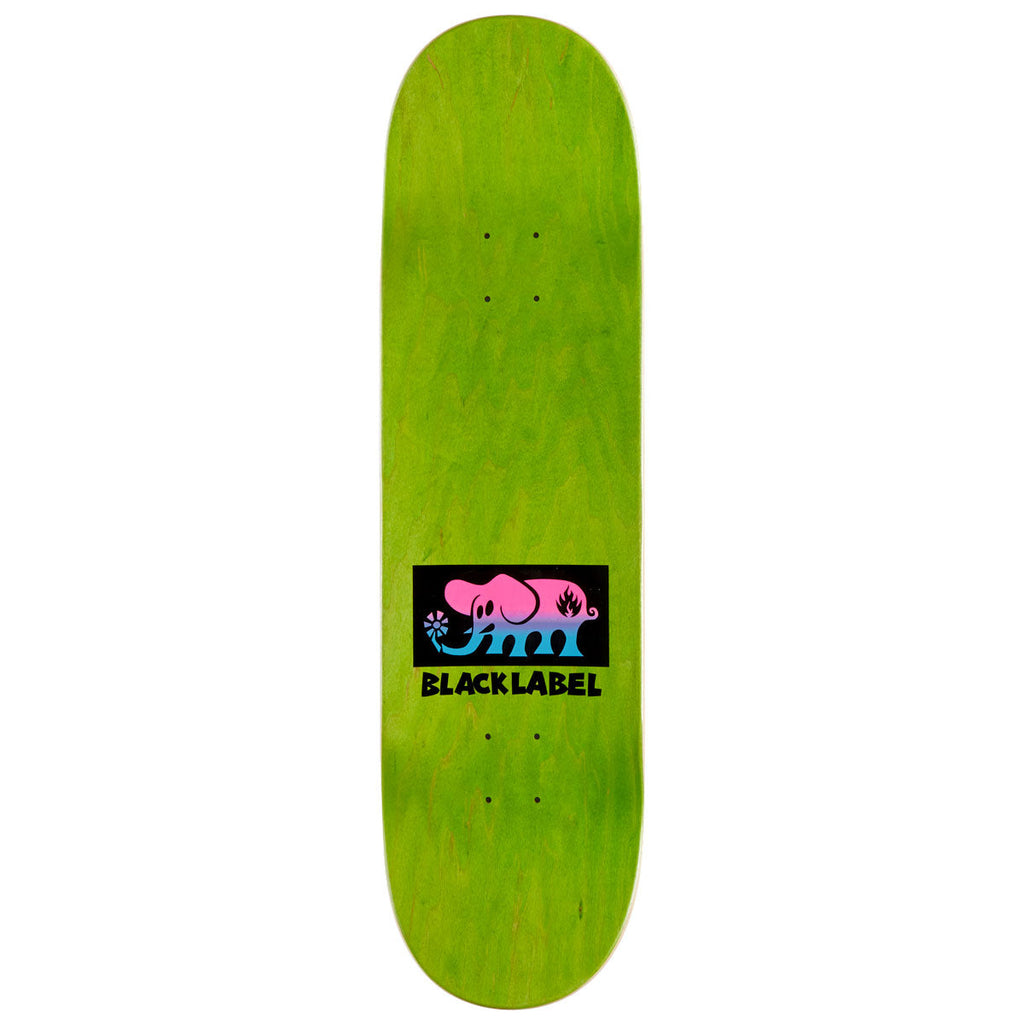 Black Label Elephant Fade Skateboard Deck - 8.25"