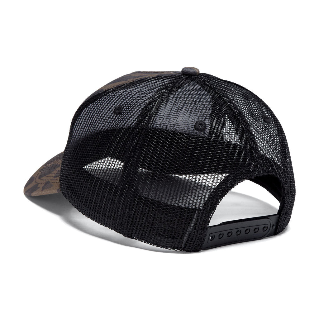 CCS Leopard Trucker Hat - Black/Brown
