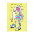 Pragmatic Prints x Fos Egg Print - Yellow
