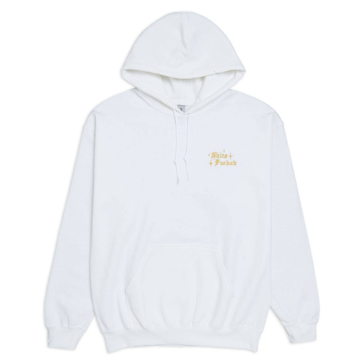 Designer Trash Mini Fucked Hoodie - White