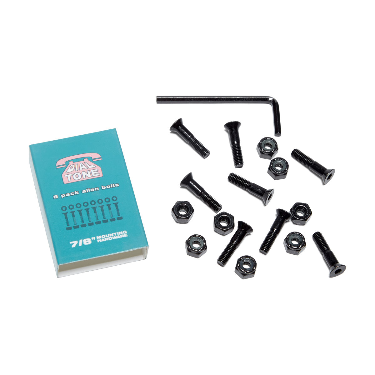 Dial Tone Matchbook Bolts Allen Hardware - 7/8”