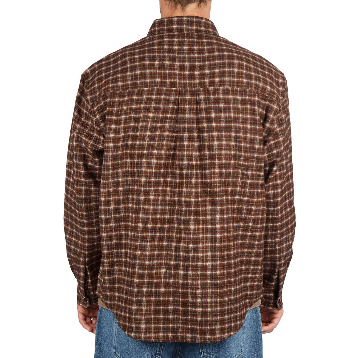 CCS Dial Up Flannel Shirt - Brown