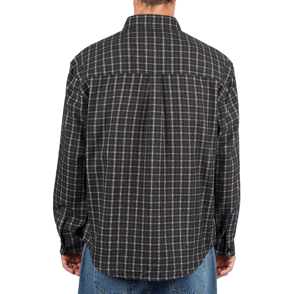 CCS Dial Up Flannel Shirt - Dark Navy