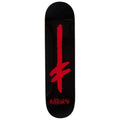 Deathwish Gang Spray Skateboard Deck - Black/Red - 8.00"