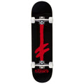 Deathwish Gang Spray Skateboard Complete - Black/Red - 8.00"