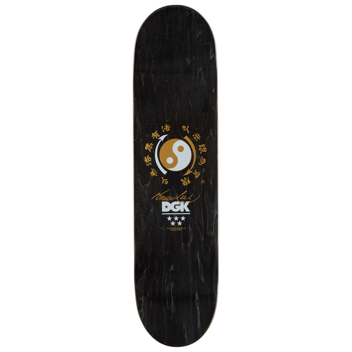 DGK x Bruce Lee Legend Skateboard Complete - Red Foil - 8.38"