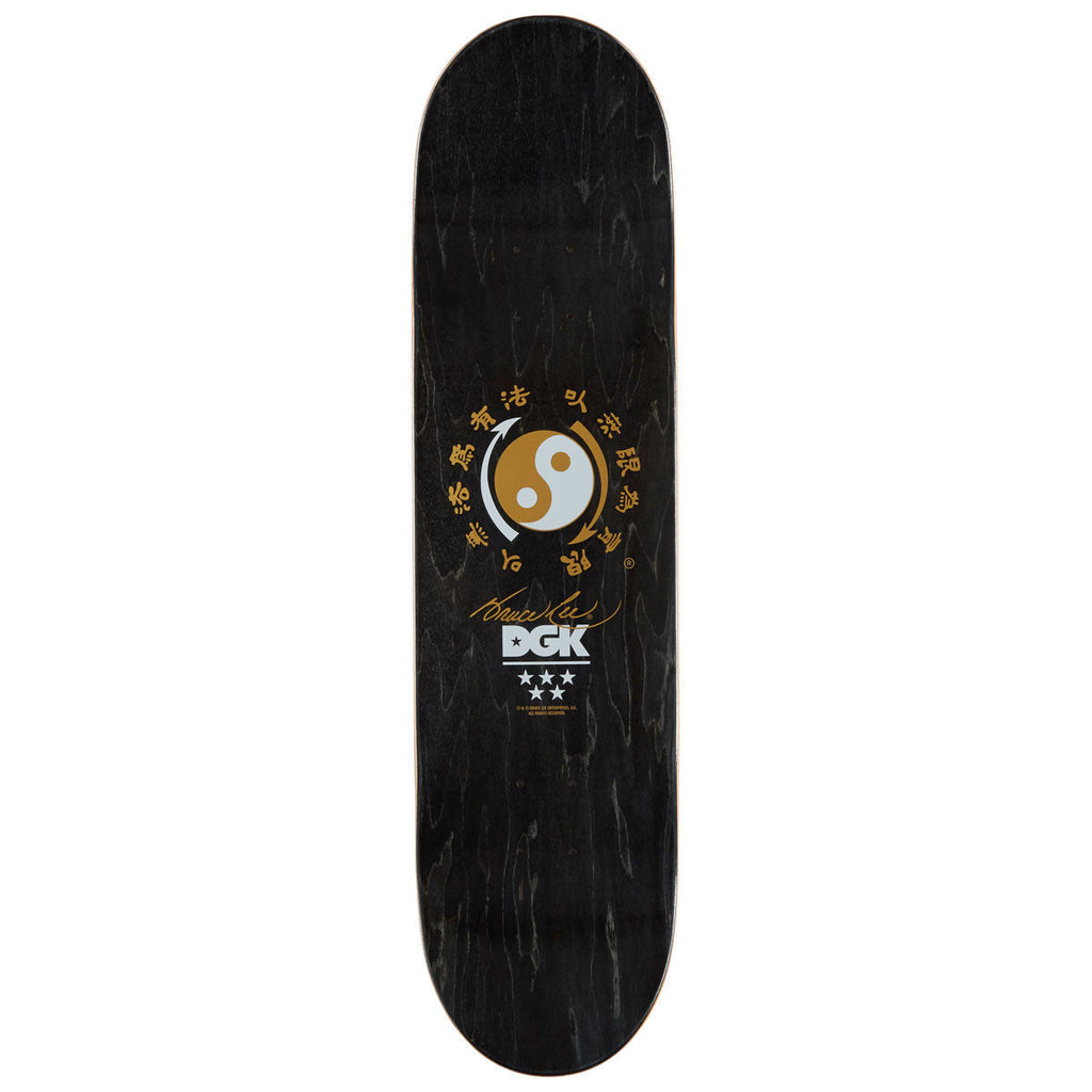 DGK x Bruce Lee Dragon Lenticular Skateboard Complete - 8.25"