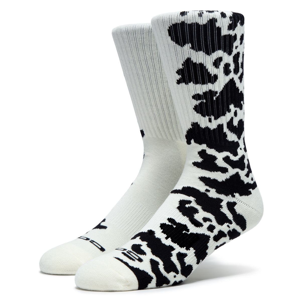 CCS Cow Socks - White/Black
