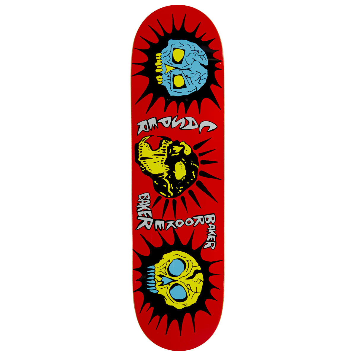 Baker Casper Brooker Wide Jaw Skateboard Deck - 8.475"
