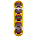 Baker Justin Figgy Figueroa Head On Collision Skateboard Complete - 8.25"