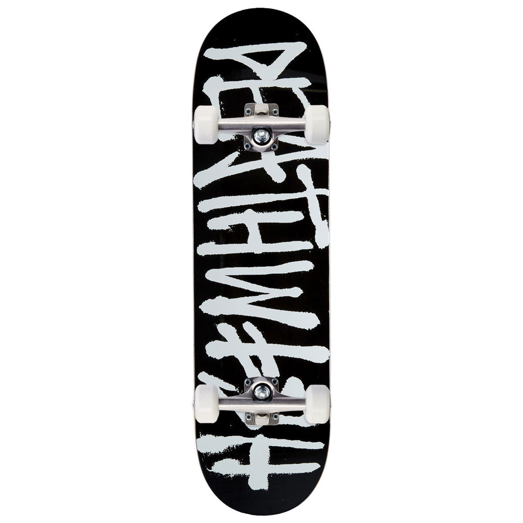 Deathwish Deathspray Skateboard Complete - Black/White - 8.38"