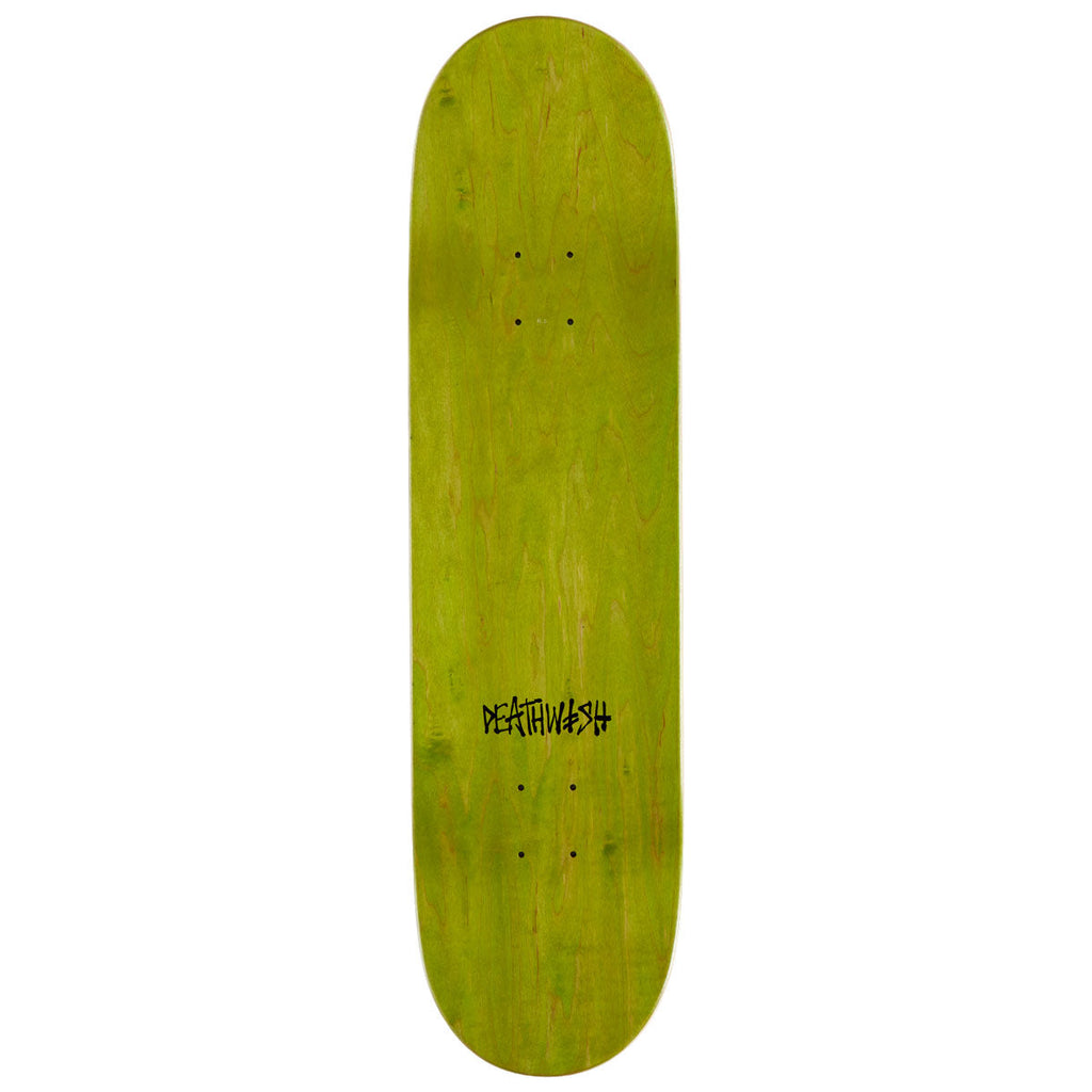 Deathwish Gang Spray Skateboard Deck - Black/White - 8.50"