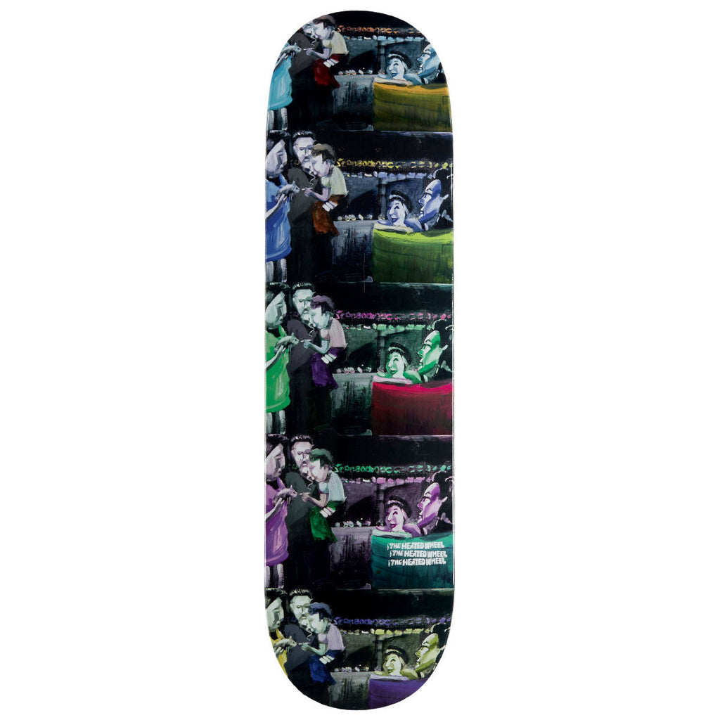 The Heated Wheel On Holiday Skateboard Deck - 8.50"