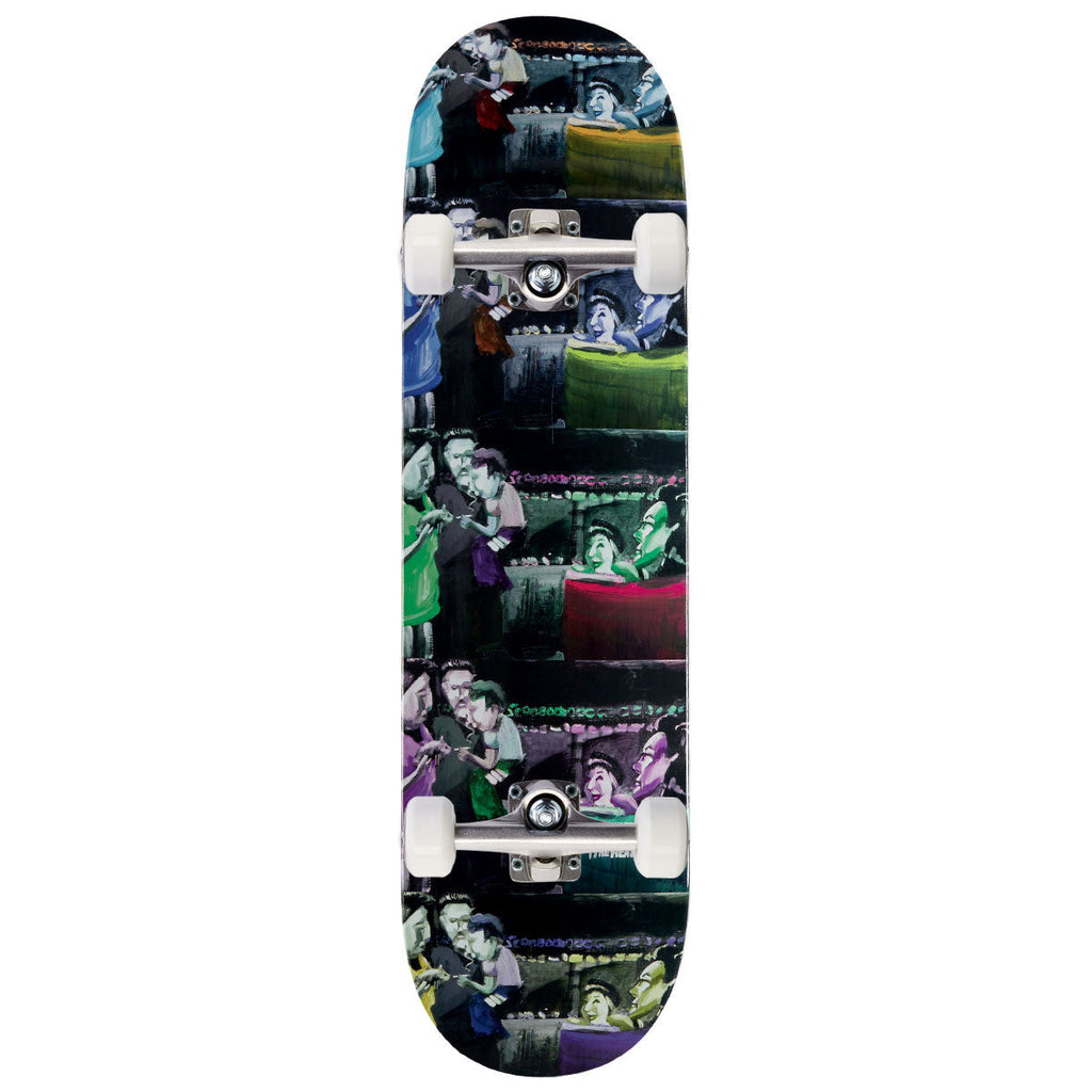 The Heated Wheel On Holiday Skateboard Complete - 8.50"
