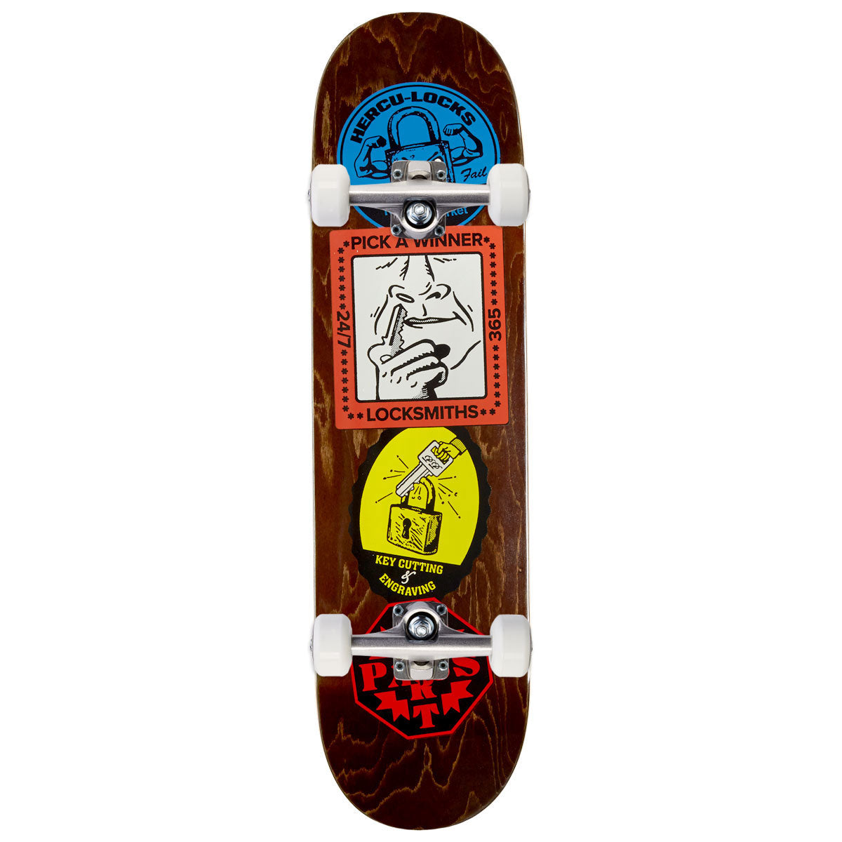 Passport Coaster Series Locksmith Skateboard Complete - 8.25"