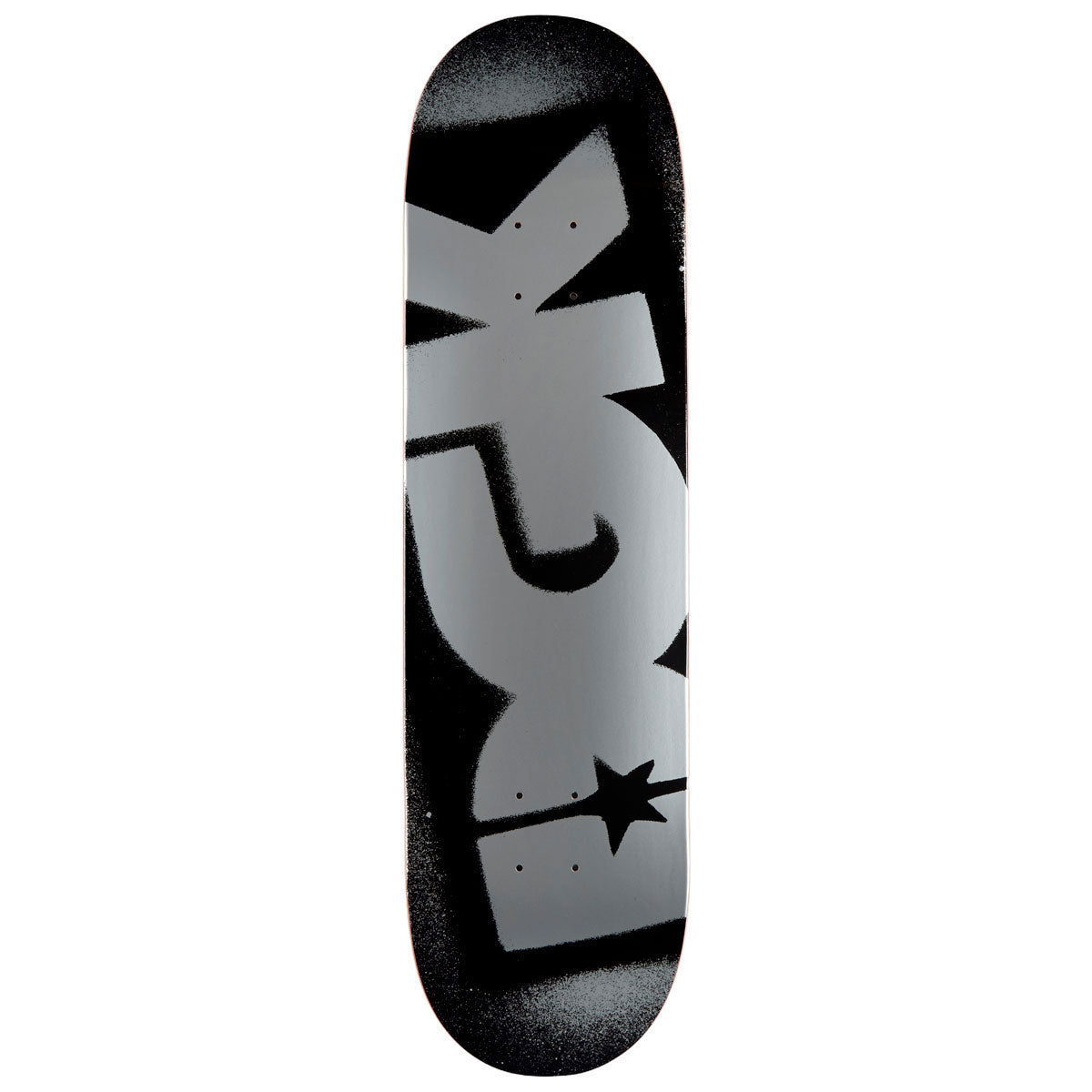 DGK OG Logo Foil Skateboard Deck - Black - 7.80"