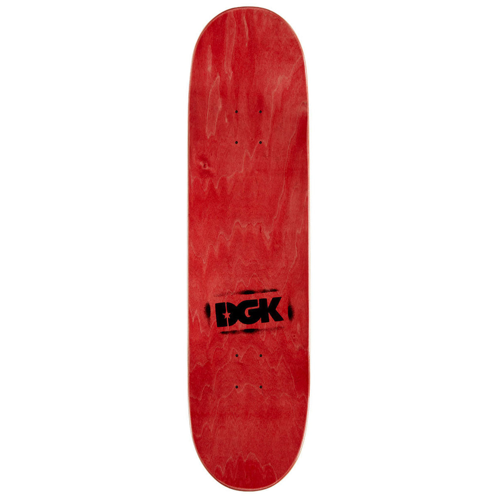 DGK OG Logo Foil Skateboard Deck - Black - 7.80"