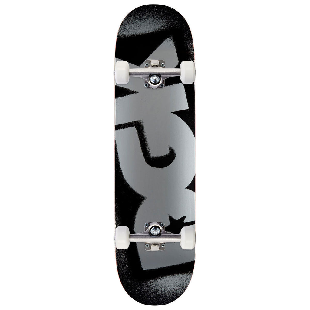 DGK OG Logo Foil Skateboard Complete - Black - 7.80"