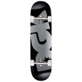 DGK OG Logo Foil Skateboard Complete - Black - 7.80"