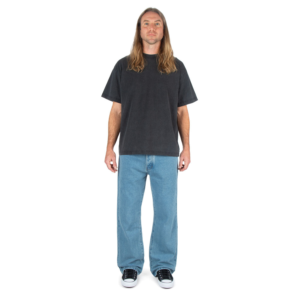 CCS Western Bootcut Denim Jeans - Rinsed Blue