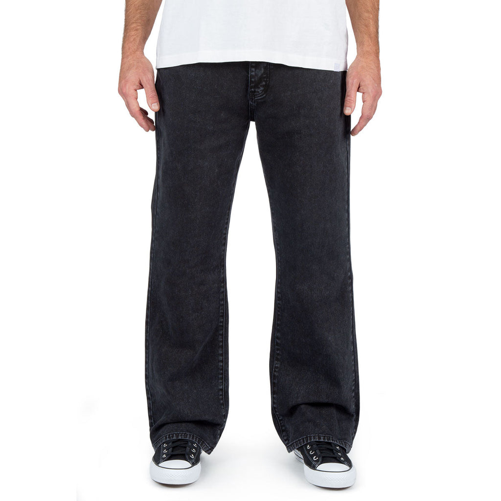 CCS Western Bootcut Denim Jeans - Acid Wash Black