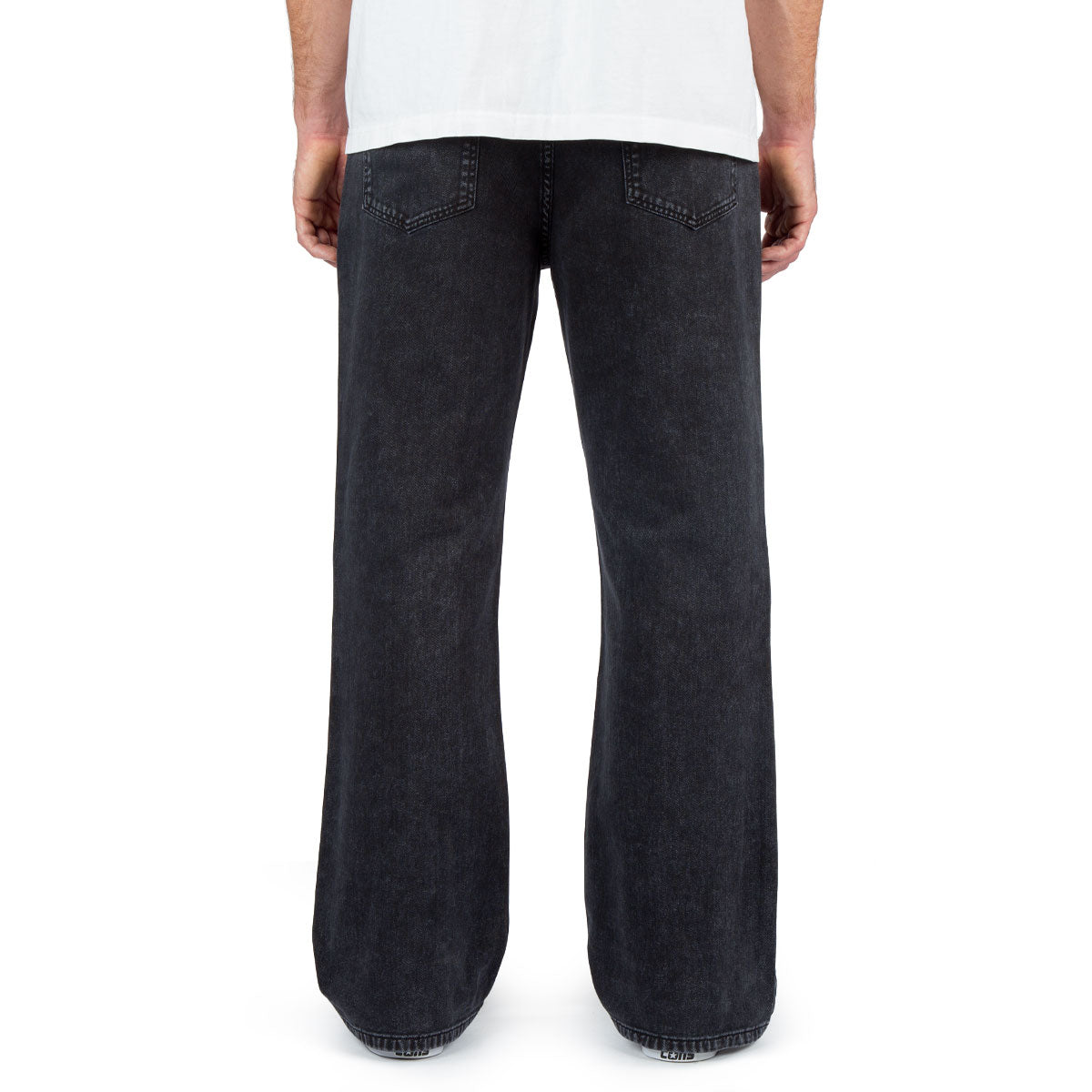 CCS Western Bootcut Denim Jeans - Acid Wash Black