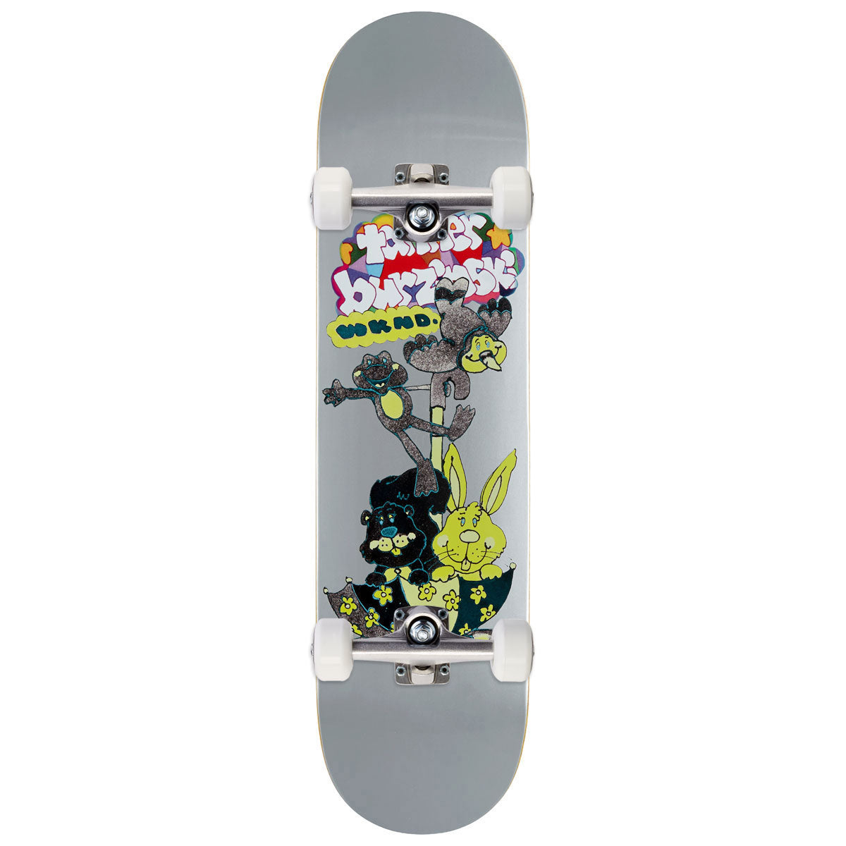 WKND Fairweather Tanner Burzinski MC Skateboard Complete - Silver - 8.50"