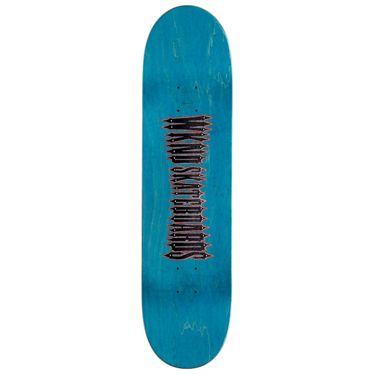 WKND Dusted Team MC Skateboard Complete - Black - 8.25"
